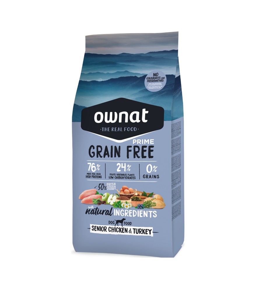 Ownat GF Prime Senior Poulet Dinde